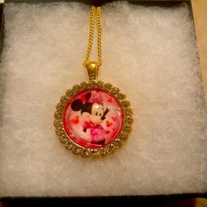 Gold filled Necklace with Disney Character pendant